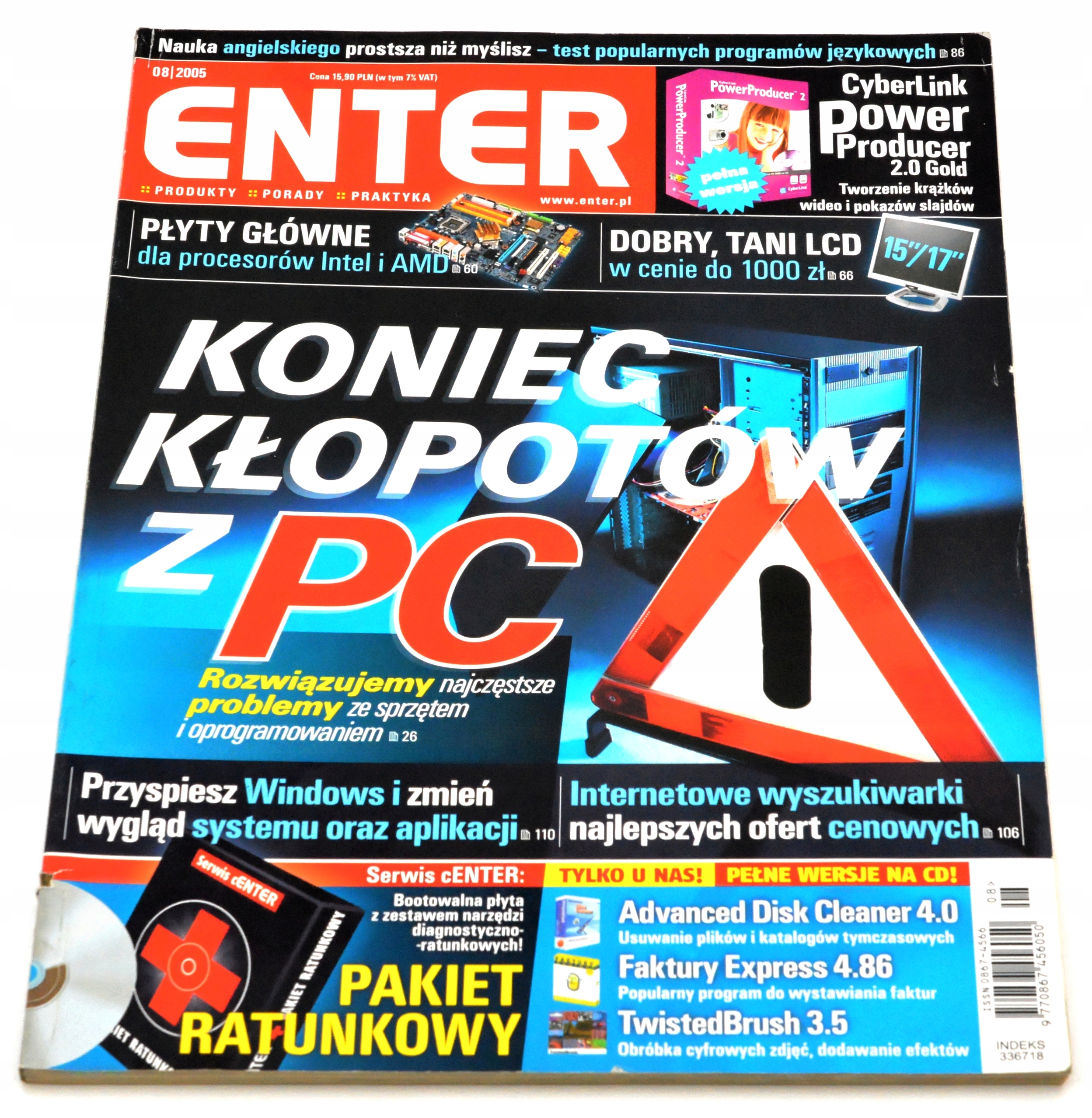 ENTER 08/2005 bez CD