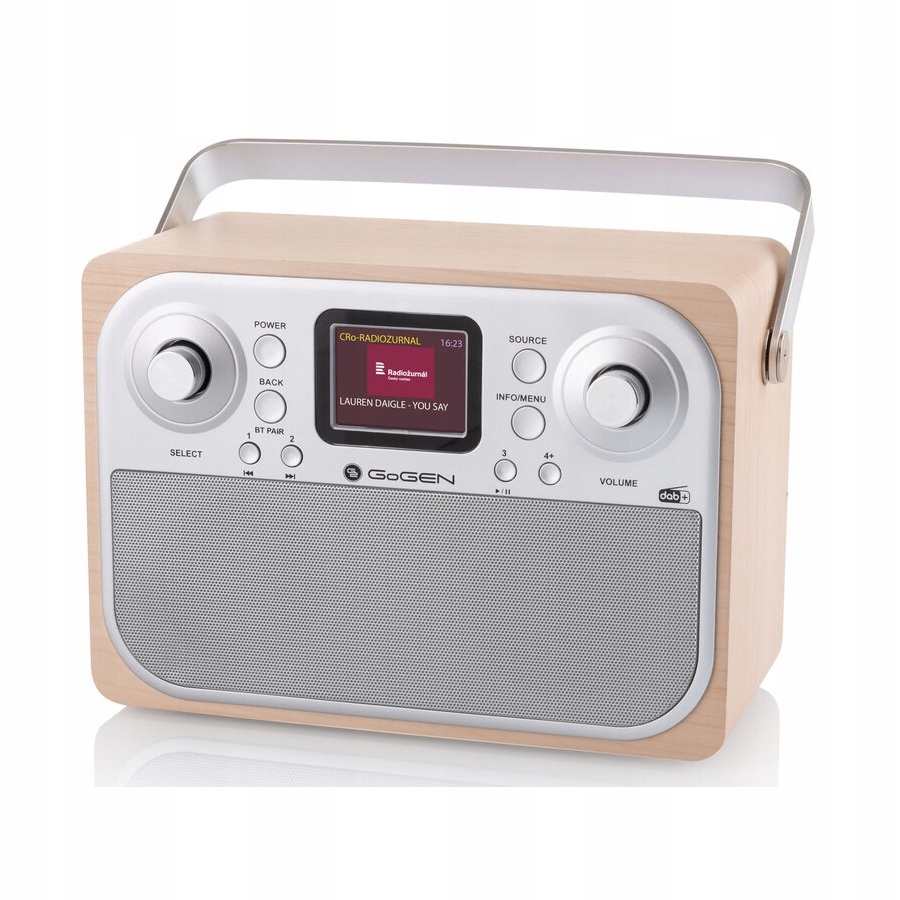 Radio Retro FM DAB+ Bluetooth USB AUX Budzik GoGEN