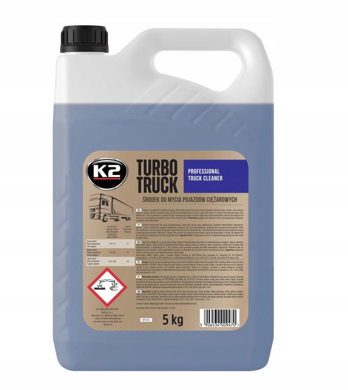 

K2 Turbo Truck 5KG Płyn Do Mycia Tir