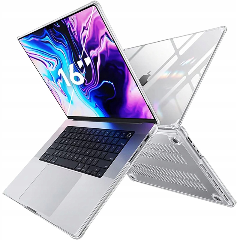 Puzdro pre MacBook Pro 16 2021-2026, Supcase Ub Clear, ľahké puzdro na notebook