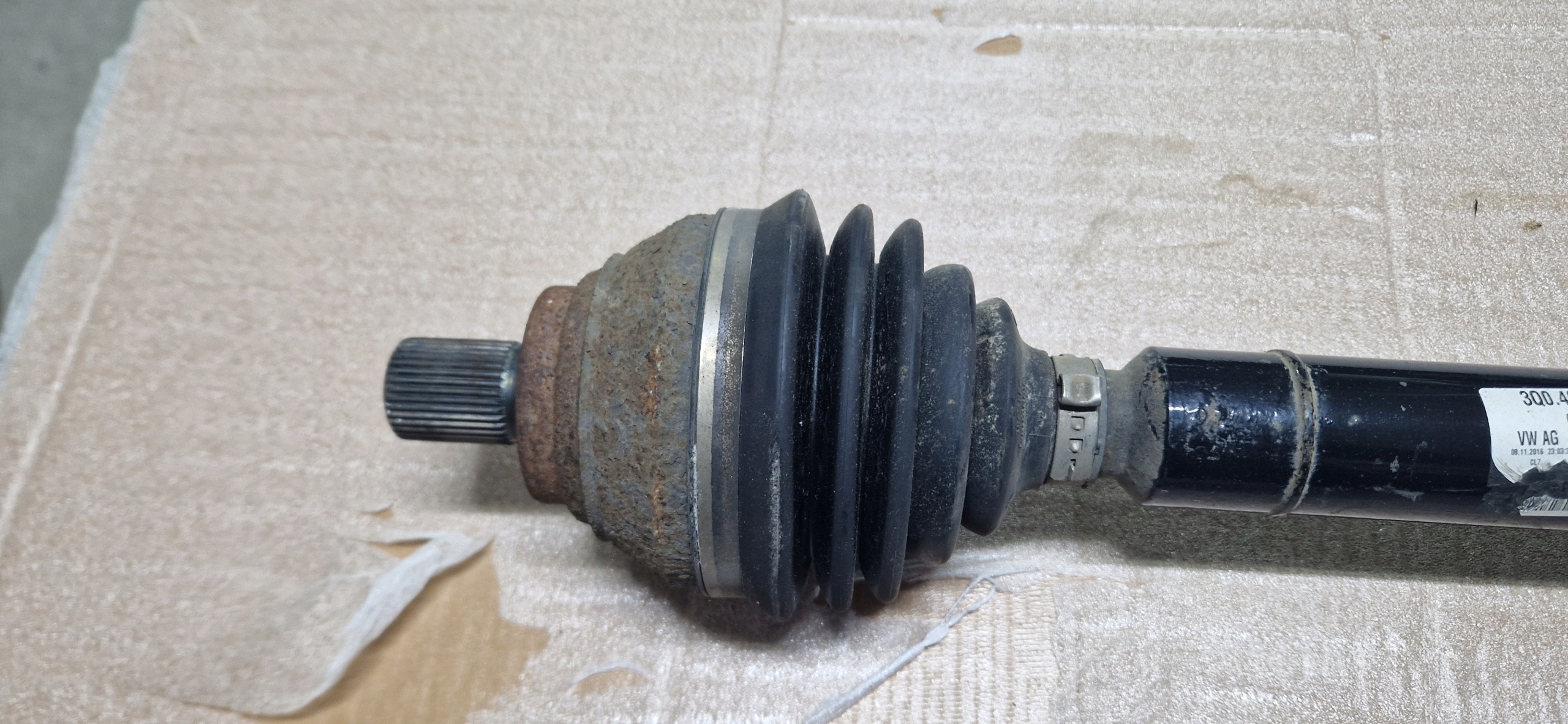 semi-axis VW AUDI SKODA 3Q0407272AT original IDEAL