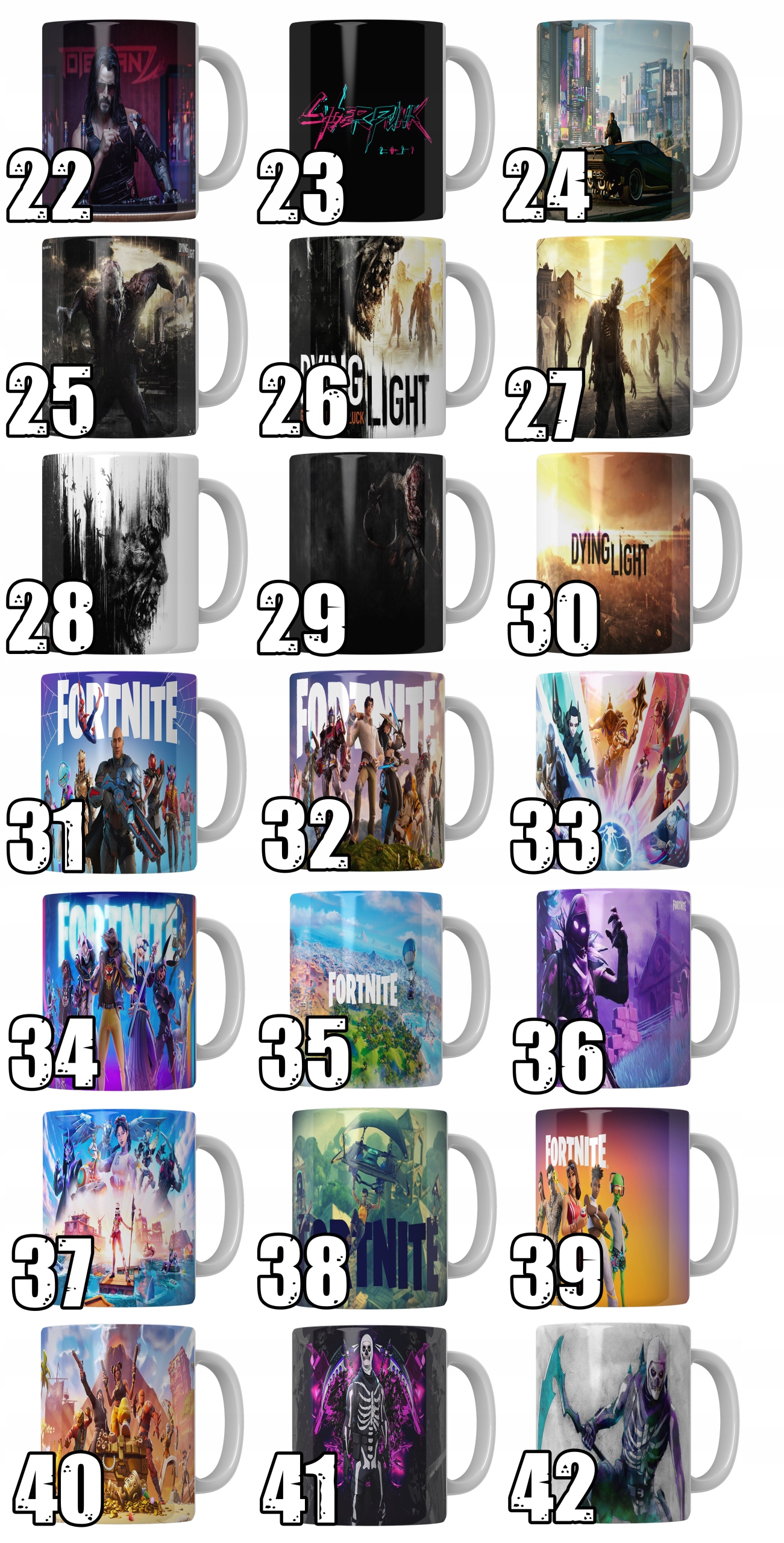 KUBEK POŁYSKUJĄCY 330ML - MINECRAFT GRY I WIELE INNYCH Tematyka, motyw Sublimacja