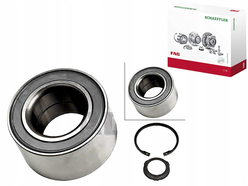 Sada Ložisek Kola Fag 51822179 4524 304926 10242