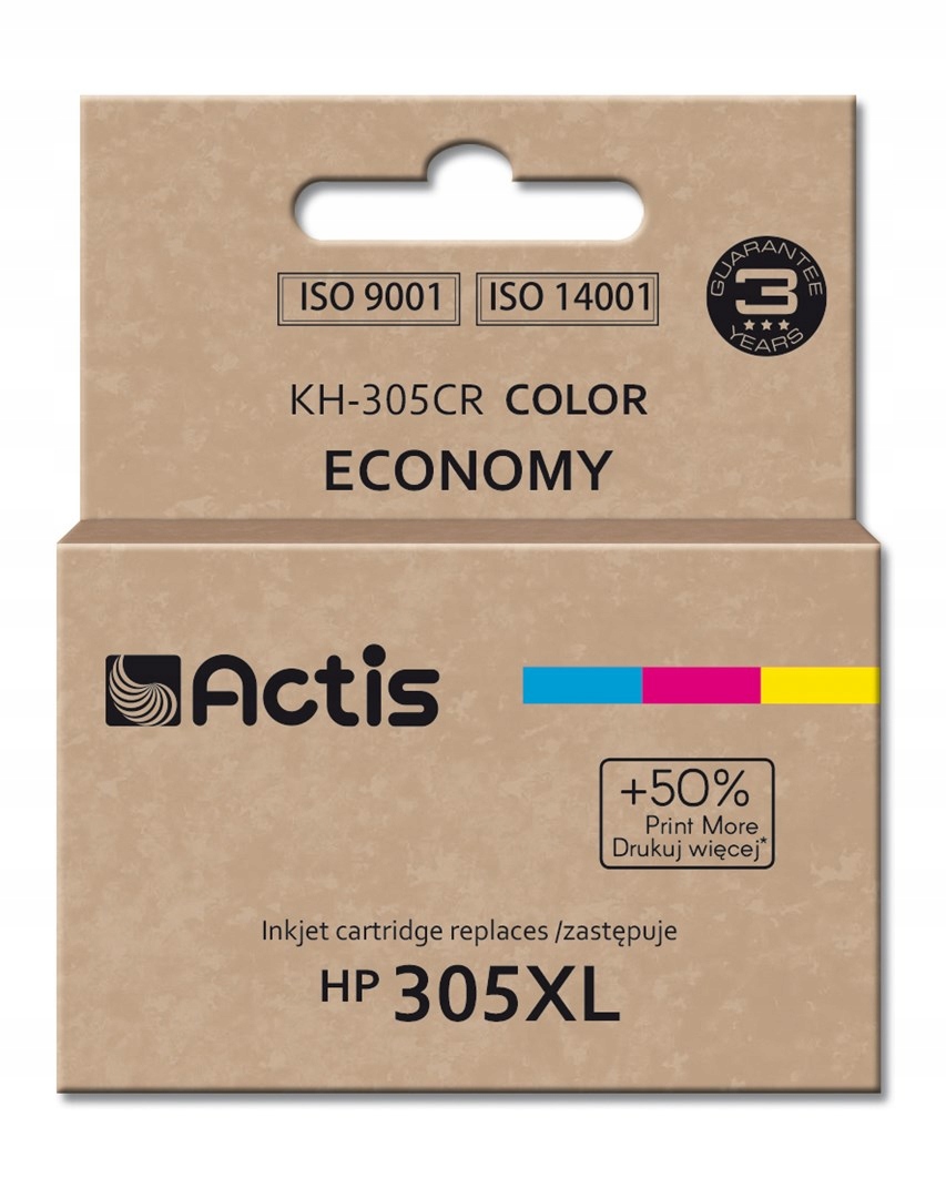 Actis KH-305CR Inkoust pro tiskárnu Hp; Náhrada 3YM63AE; Standard; 18 ml; kol