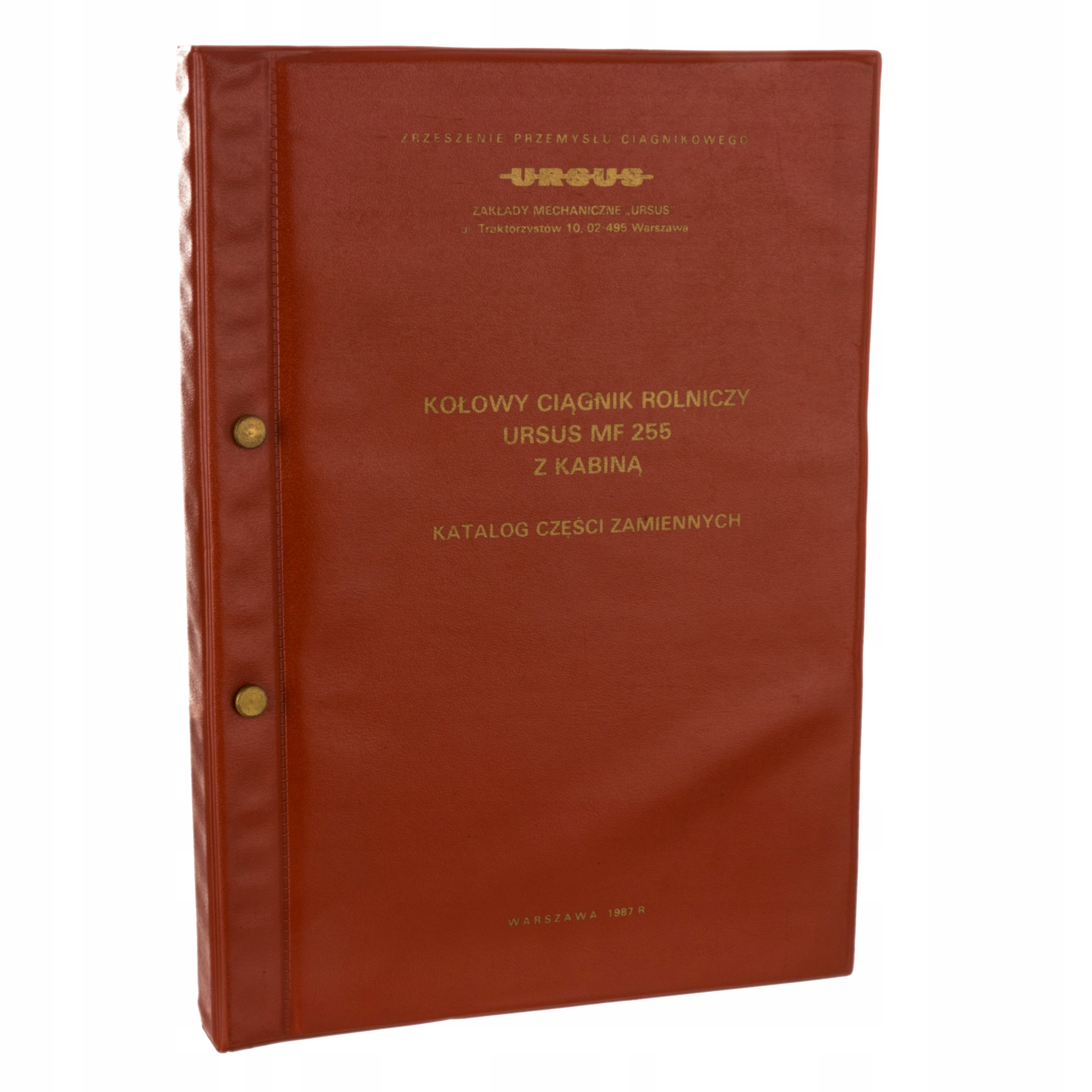 

Katalog 116 stron Mf 255 twarda okładka oryginał