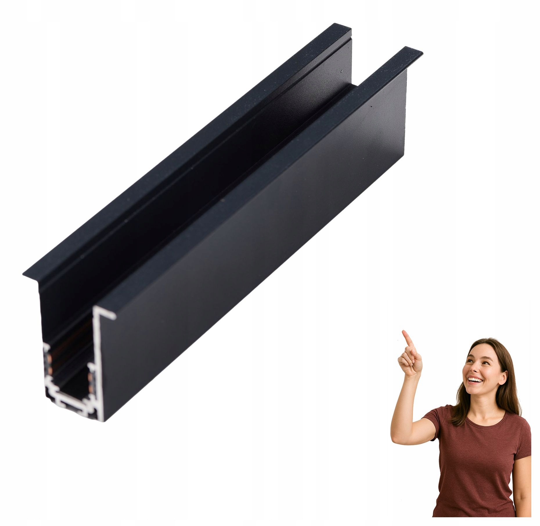 Magnetický kabel 2 m Pt EasyFix 1F/3F Bk Alfa Track Magnetic AZ5678