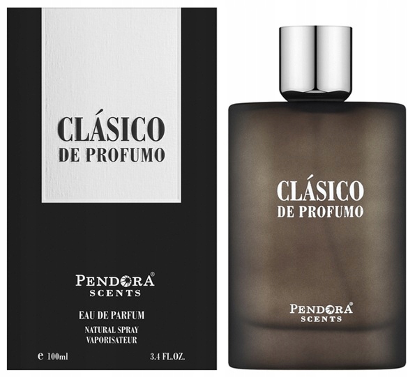 Pendora Scents Clasico De Profumo Black 100 ML Parfémovaná Voda Pro Muže