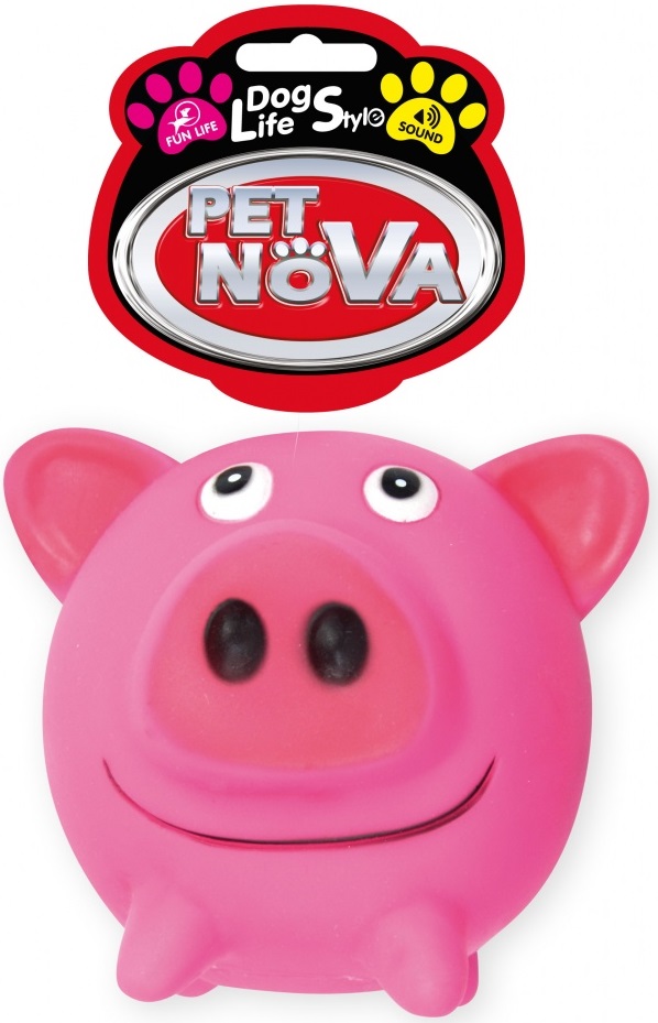 

Pet Nova Świnka kula 10cm, różowa
