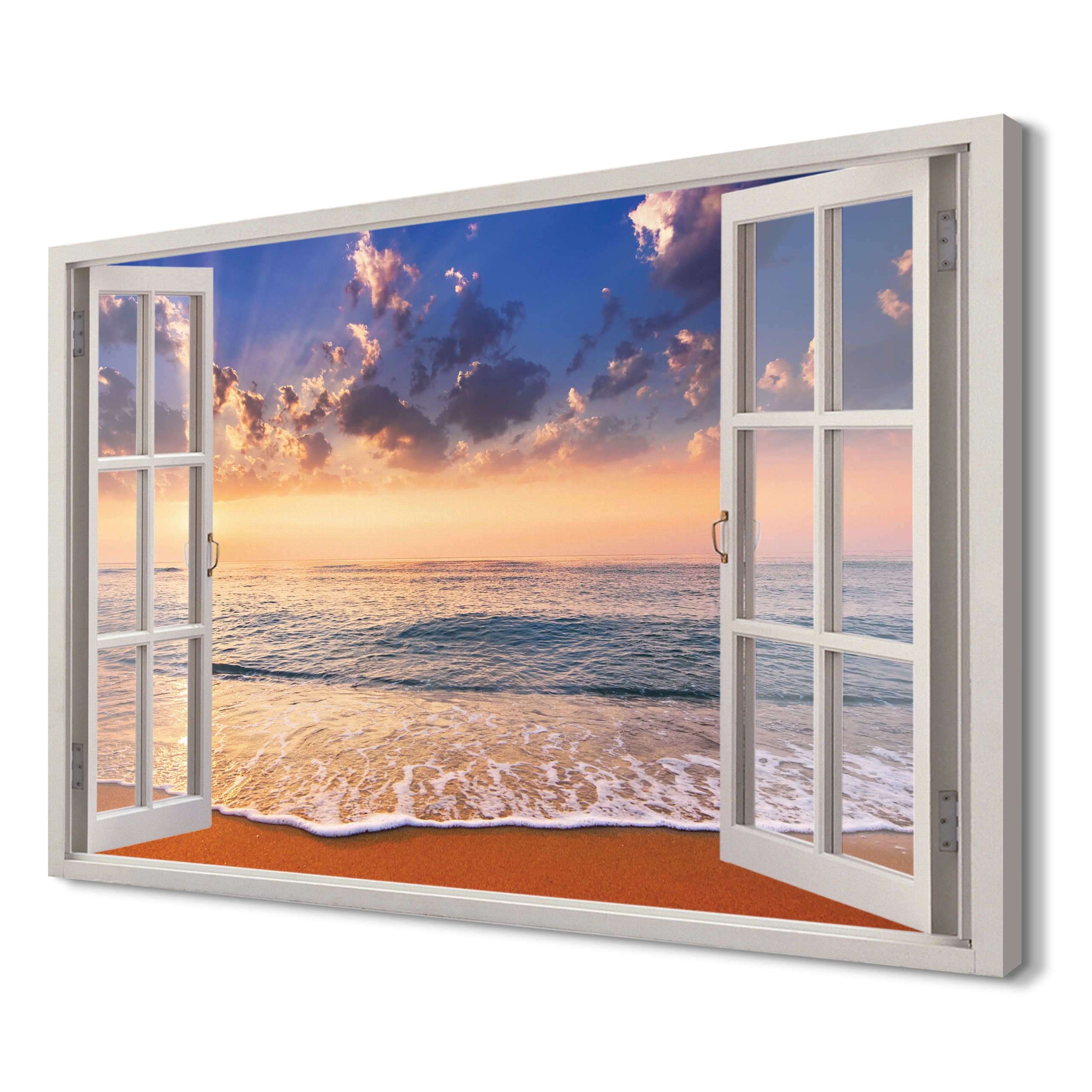 

Słońce Morze Foto-obraz canvas 3d 120x80 do wnętrz