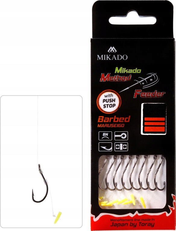 Mikado Haczyk Do Mf 10cm Żyłka Push Stop 10