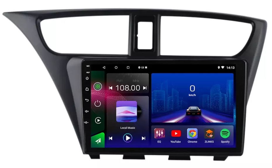 RADIO GPS ANDROID HONDA CIVIC 2012-2017 WIFI 16GB