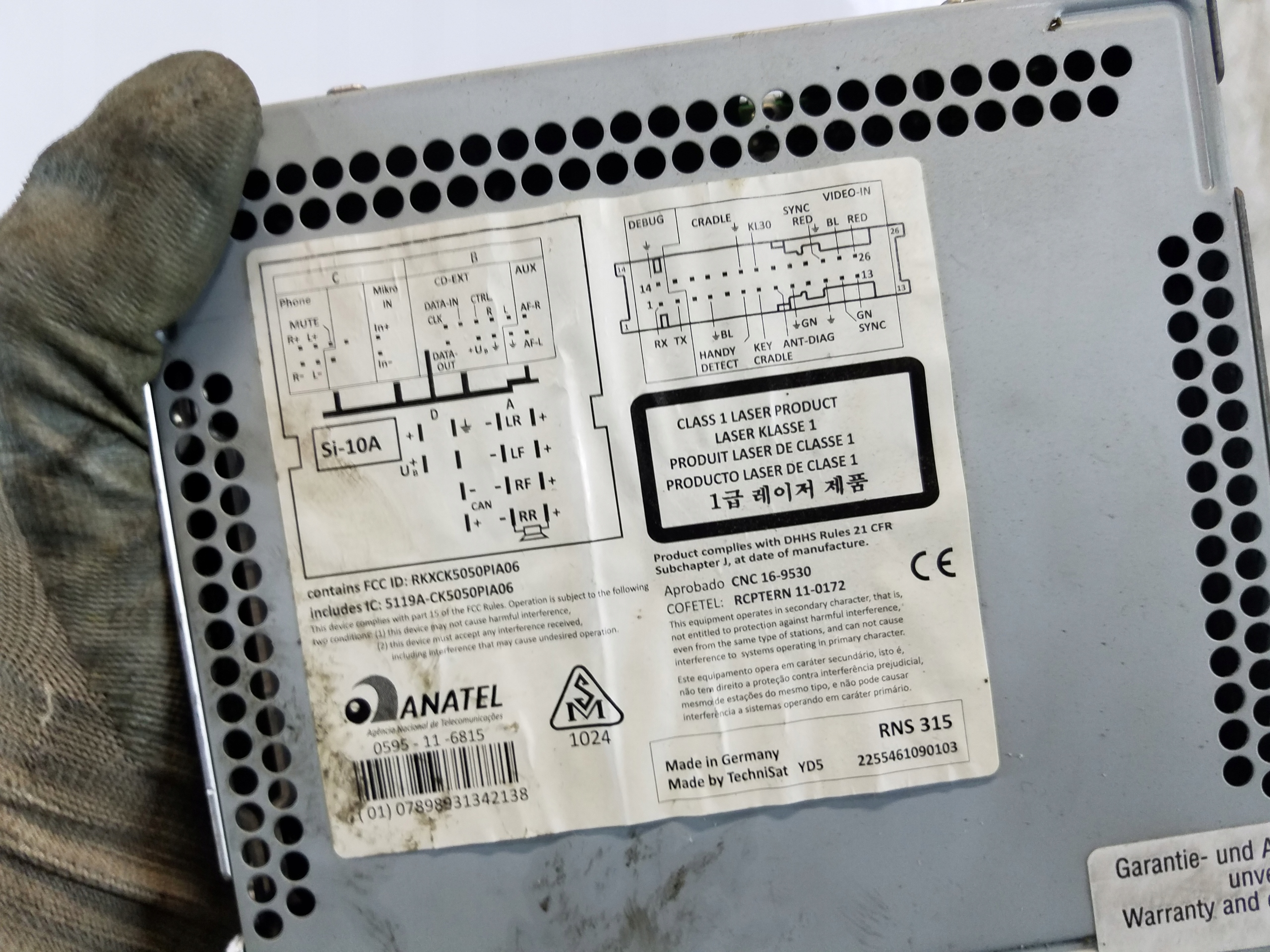 радио CD vw PASSAT B7 3C0035279GX