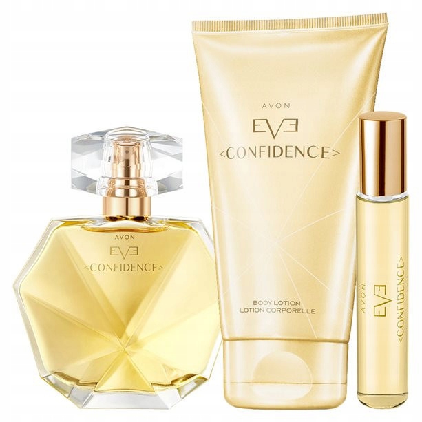 Avon Sada pro ženy Eve Confidence 3v1 Parfém Balzám Parfém