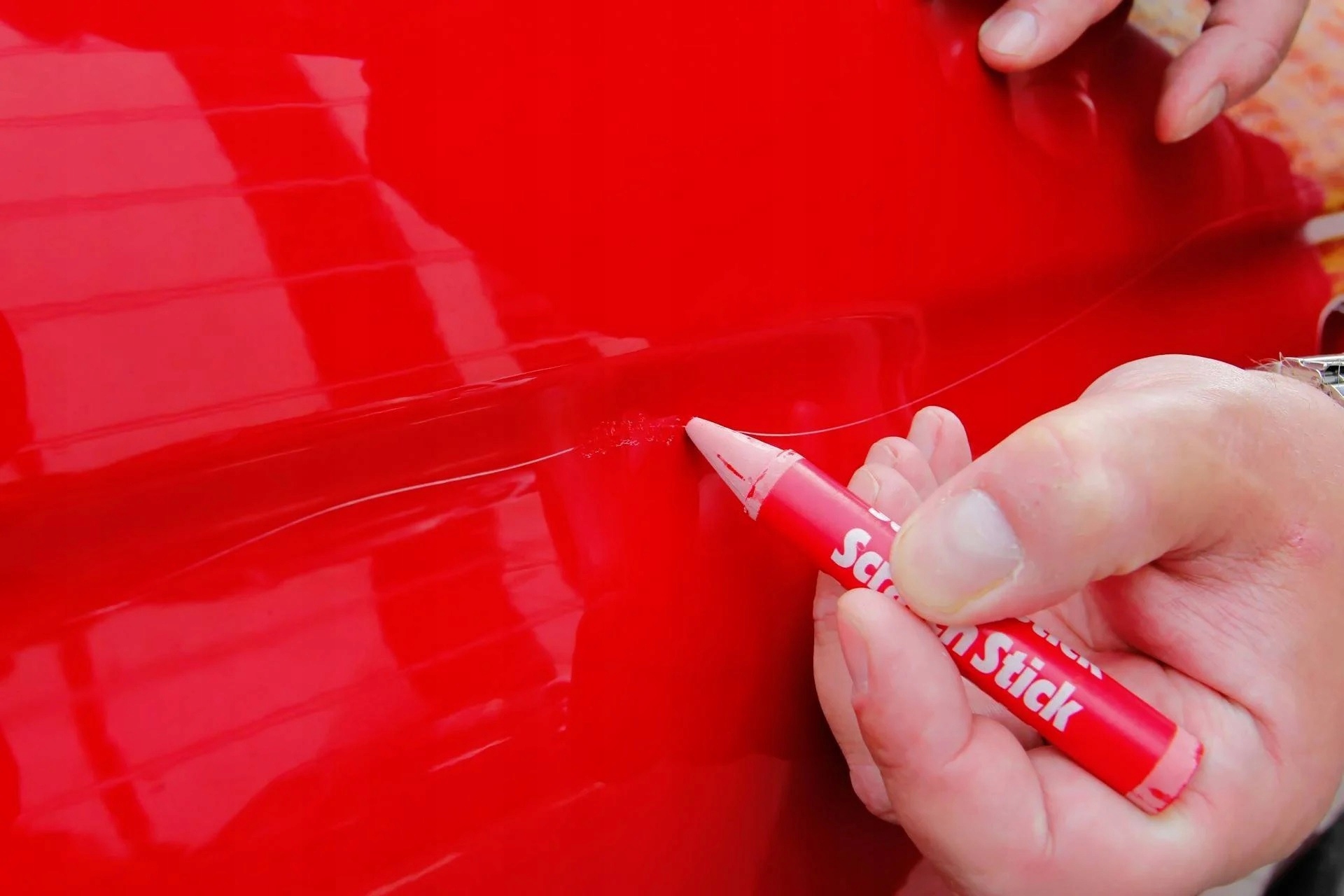 CARPLAN KREDKA BIAŁA NA RYSY KOLORYZUJĄCA MARKER PISAK DO USUWANIA RYS Rodzaj kredki, pisaki