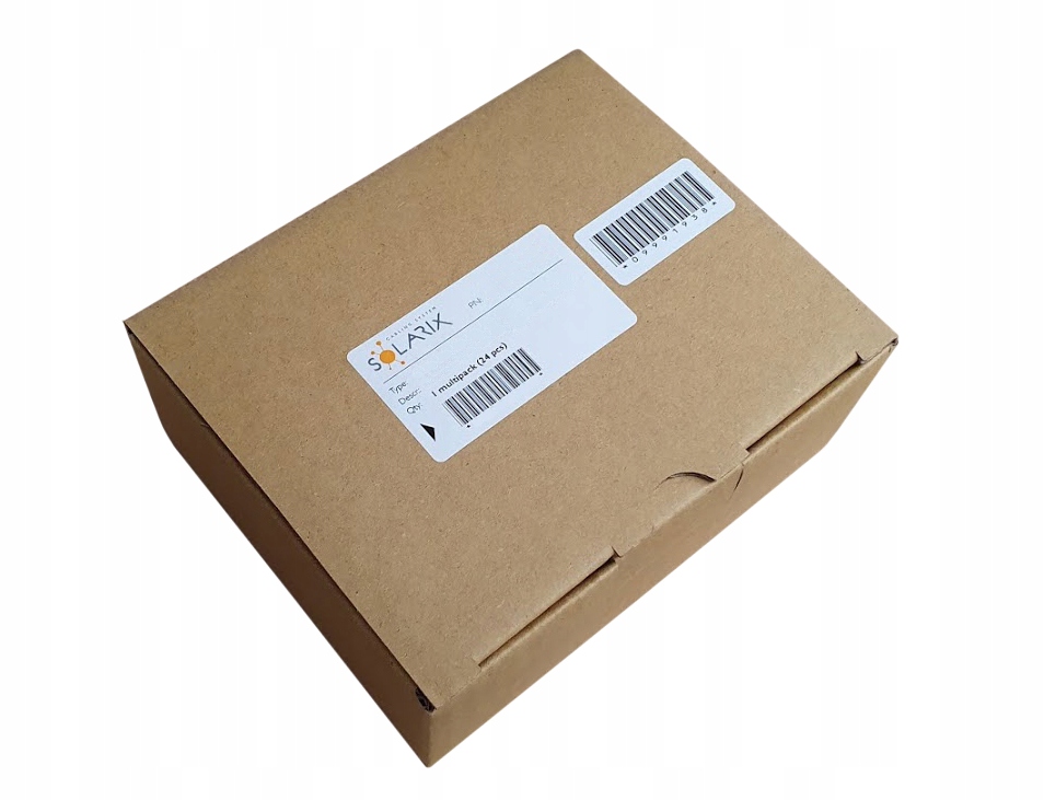 Multipack 24 ks samorezný keystone Solarix CAT5E Utp SXKJ-5E-UTP-BK-SA…