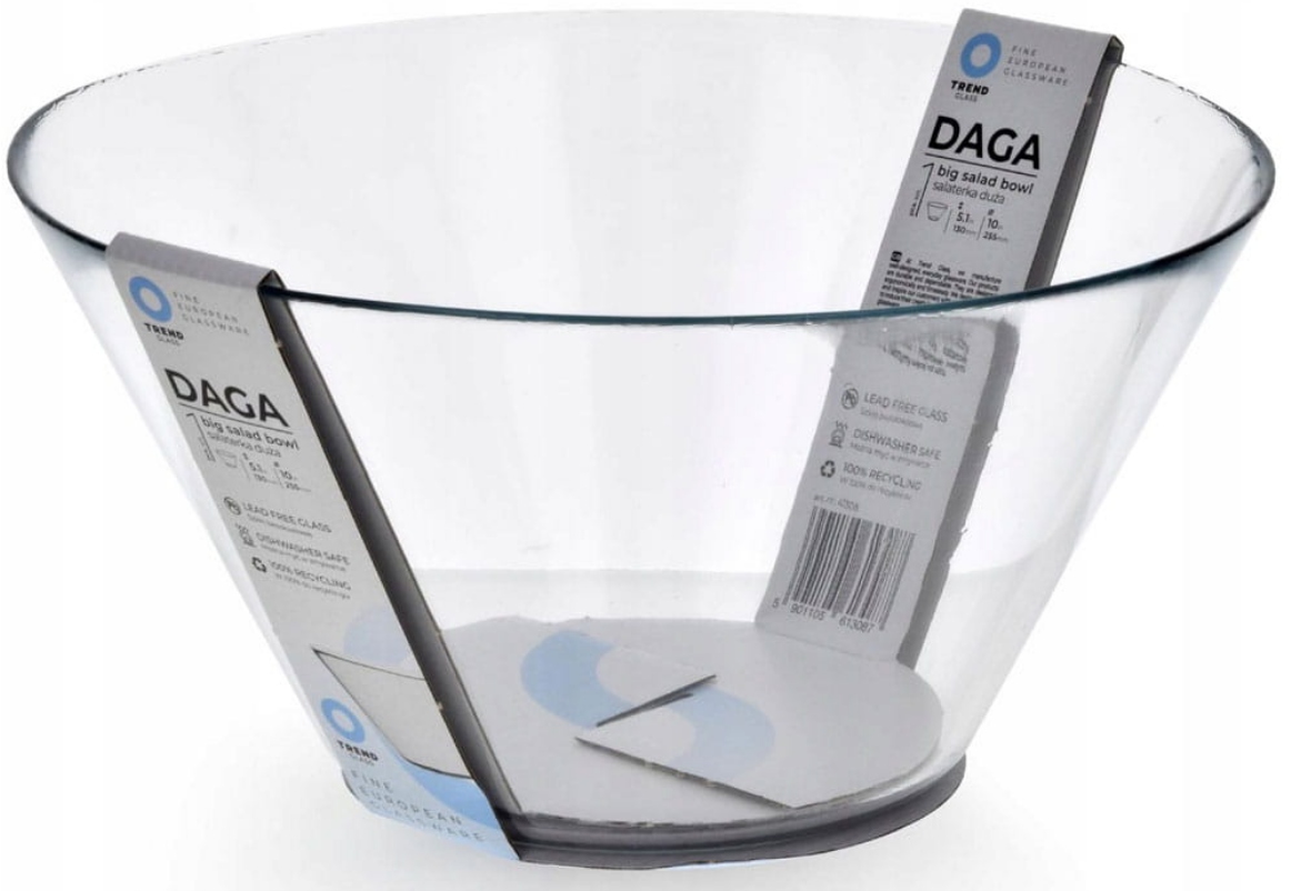 

Salaterka szklana 25,5 cm Trend Glass Daga