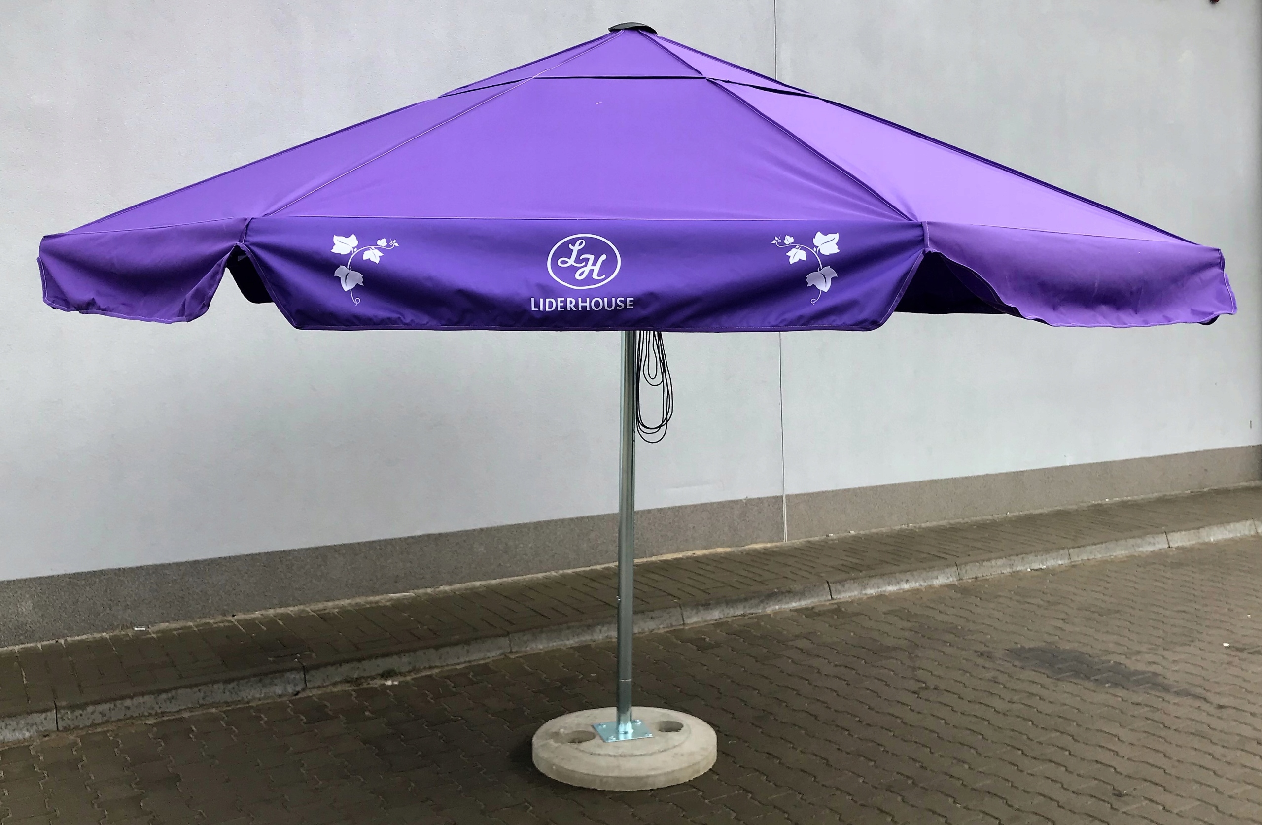 PARASOL duży 4m Produkt PL Średnica/szerokość 400 cm