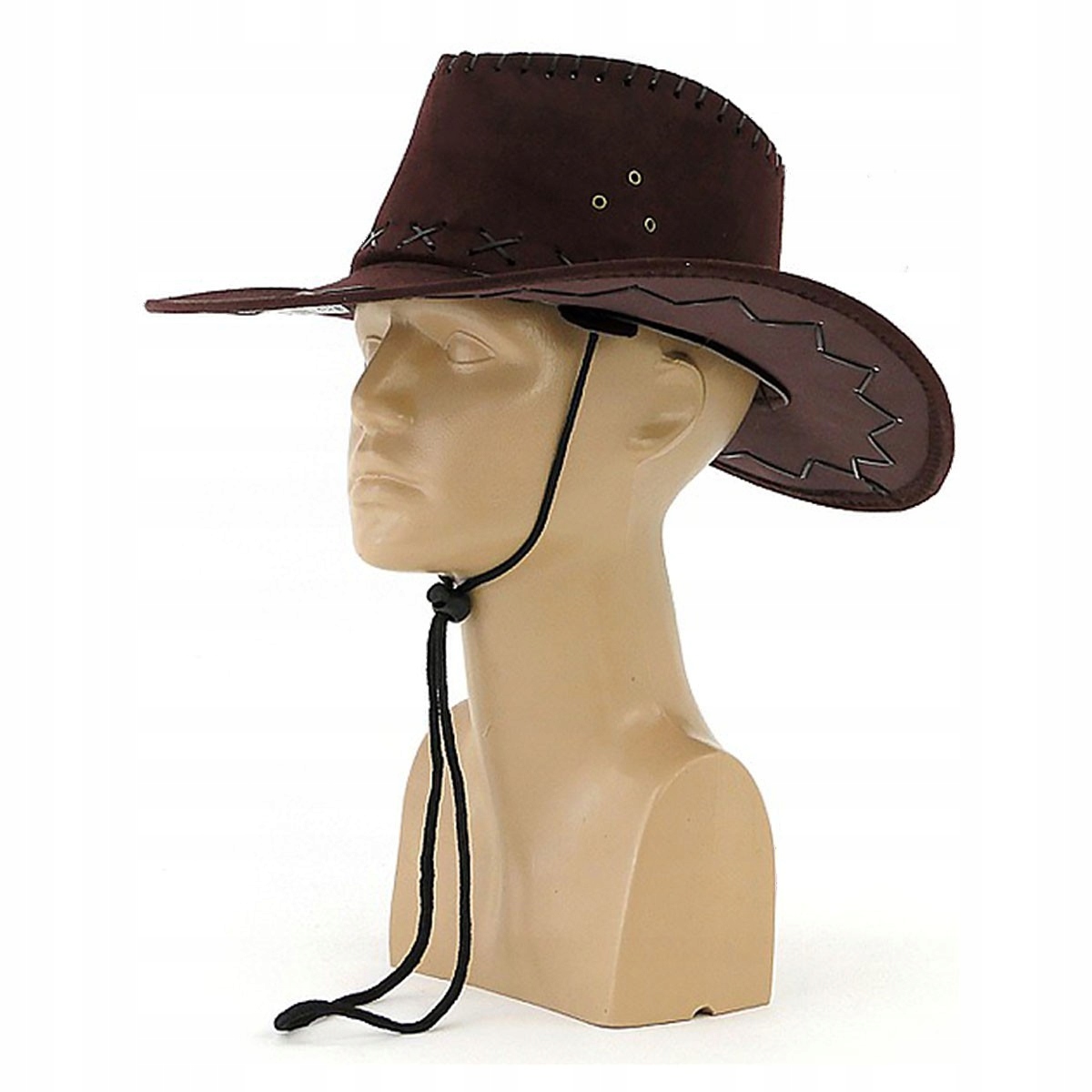 467931 KAPELUSZ KOWBOJSKI 32 cm MIX KOLORÓW GAZELO Marka inna marka