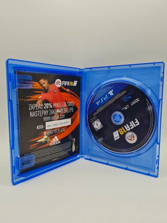 PS4 FIFA 18 Sony PlayStation 4 (PS4) Wydawca Electronic Arts Inc.