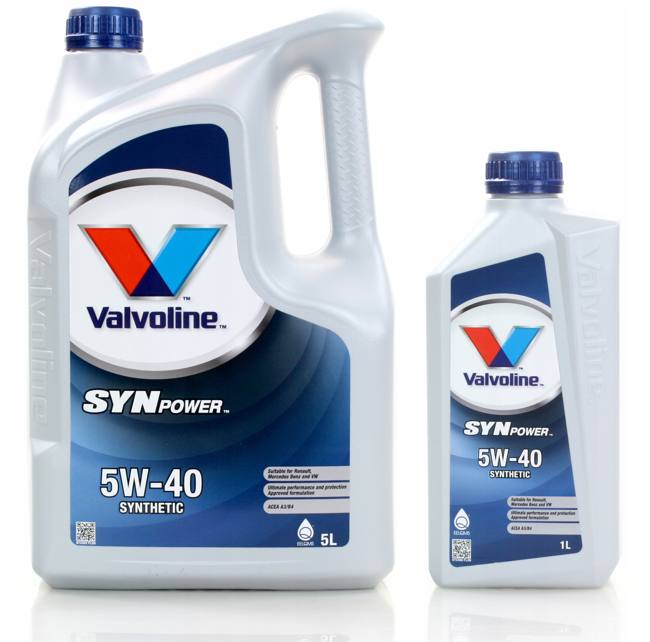 

Olej Valvoline Synpower A3/B4 5W40 6L