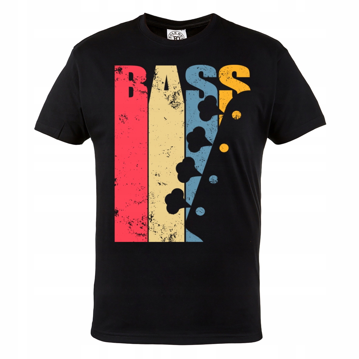 

Koszulka Muzyczna Dla Muzyka Gitara Bass Retro