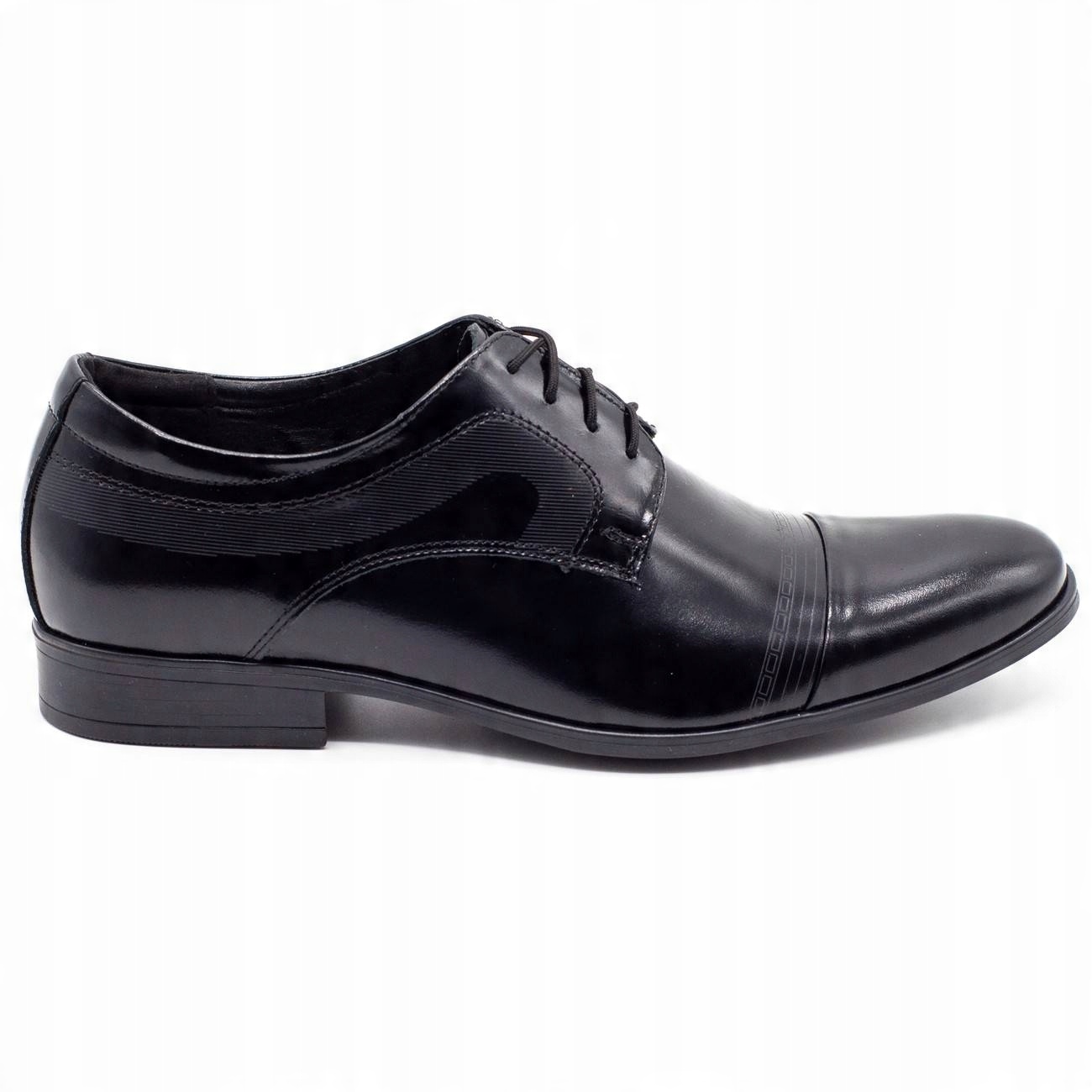 

Eleganckie Wizytowe Pantofle Skóra 37-47 Jr 42