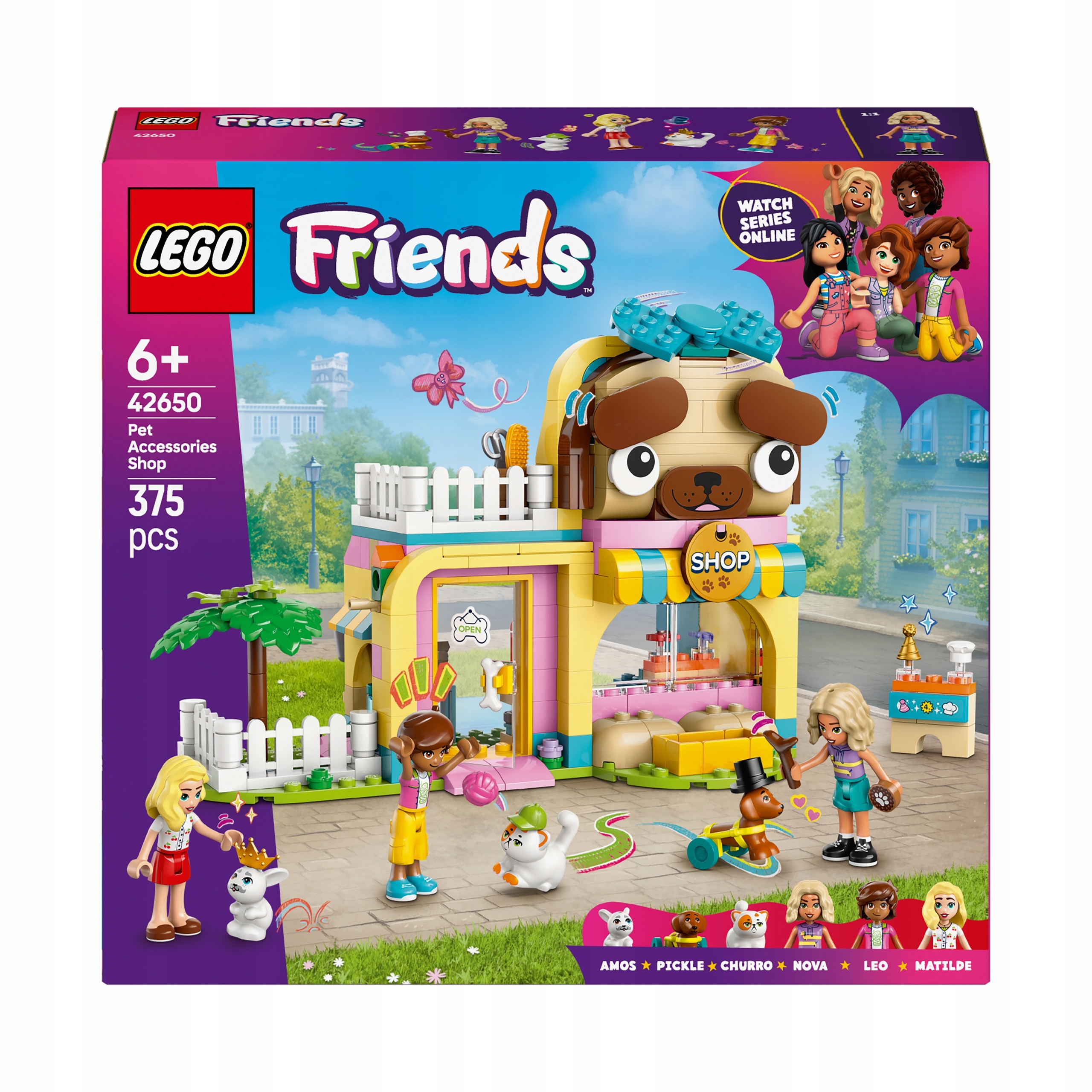 Lego Friends 42650 Obchod s doplňky pro zvířata