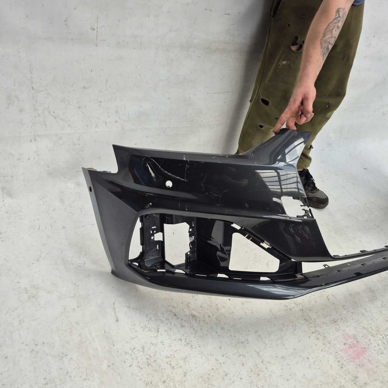 AUDI A5 8W 8W6 LIFT 20- bumper front front 6XPDC 8W6807437P