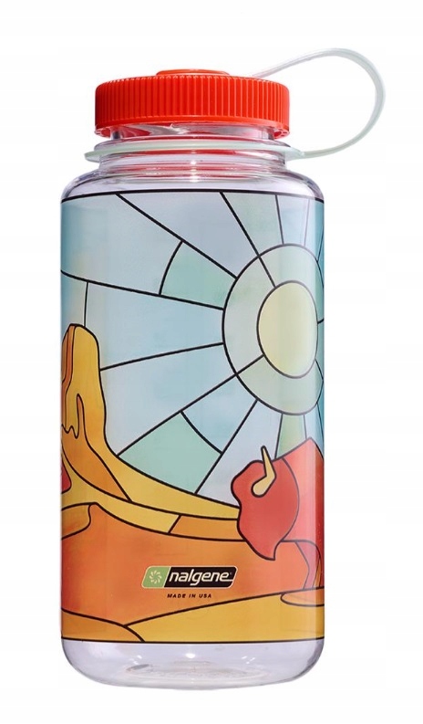 Butelka Nalgene Everyday Wide Mouth Clear desert 1000ml