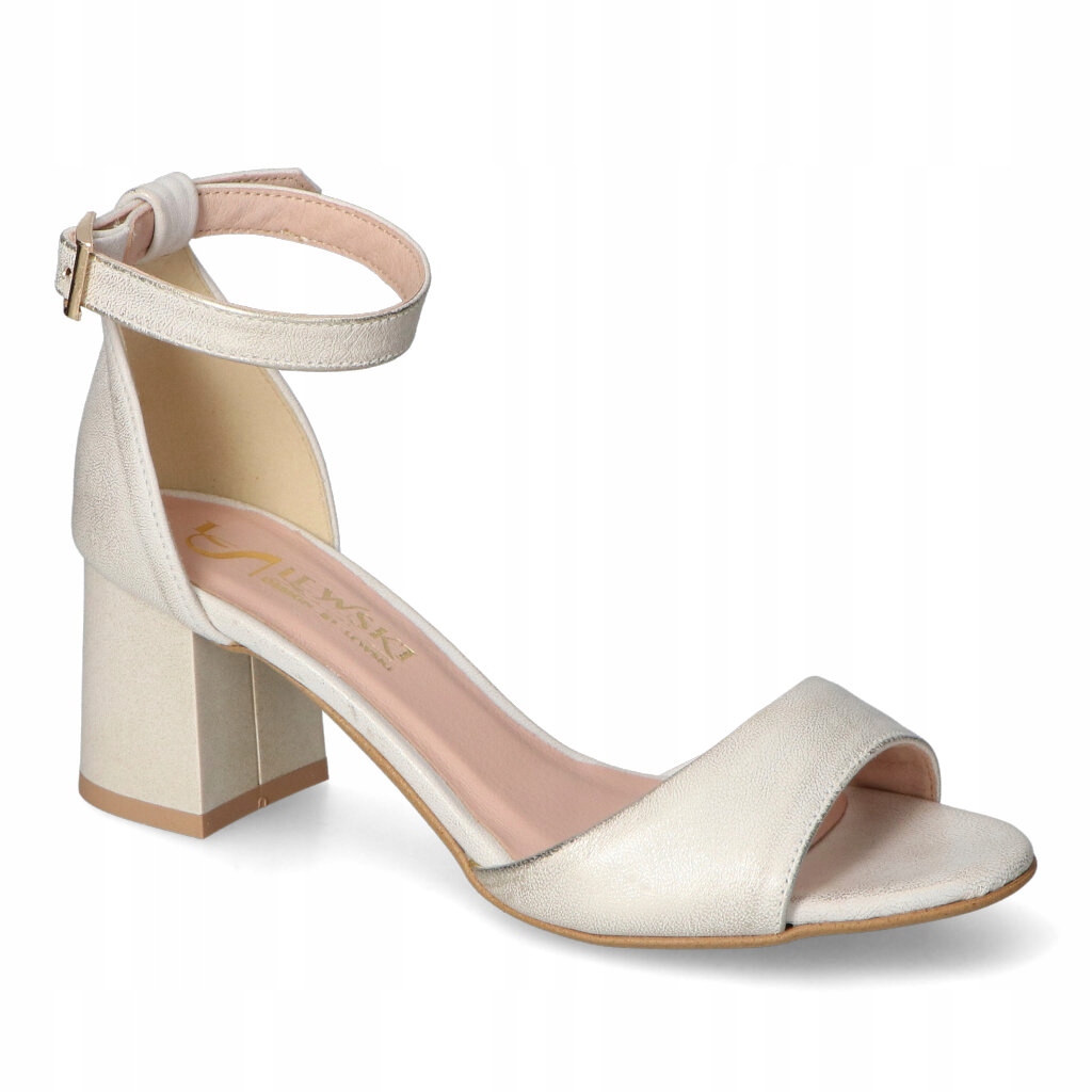 Sandály Lewski 3760 Zlato přetíratelné 41