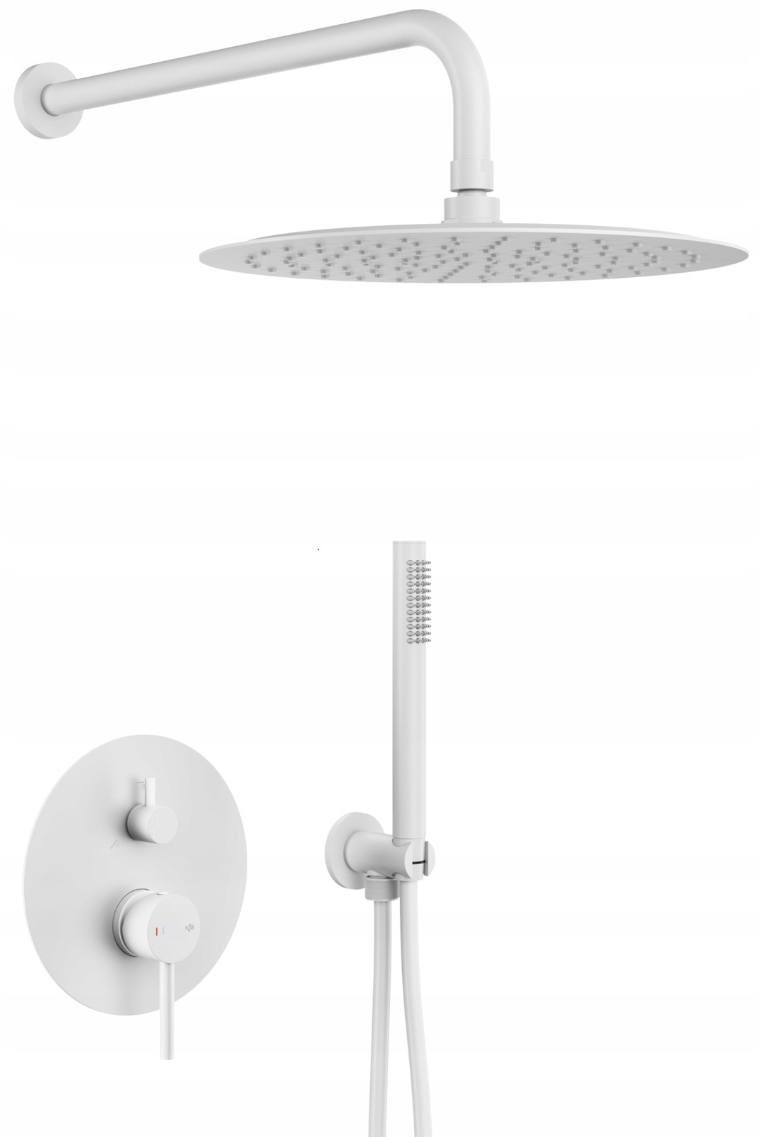 Kfa Podomietková Sprchová Súprava S 3-FUNKČNOU Batériou, Moza, Biela