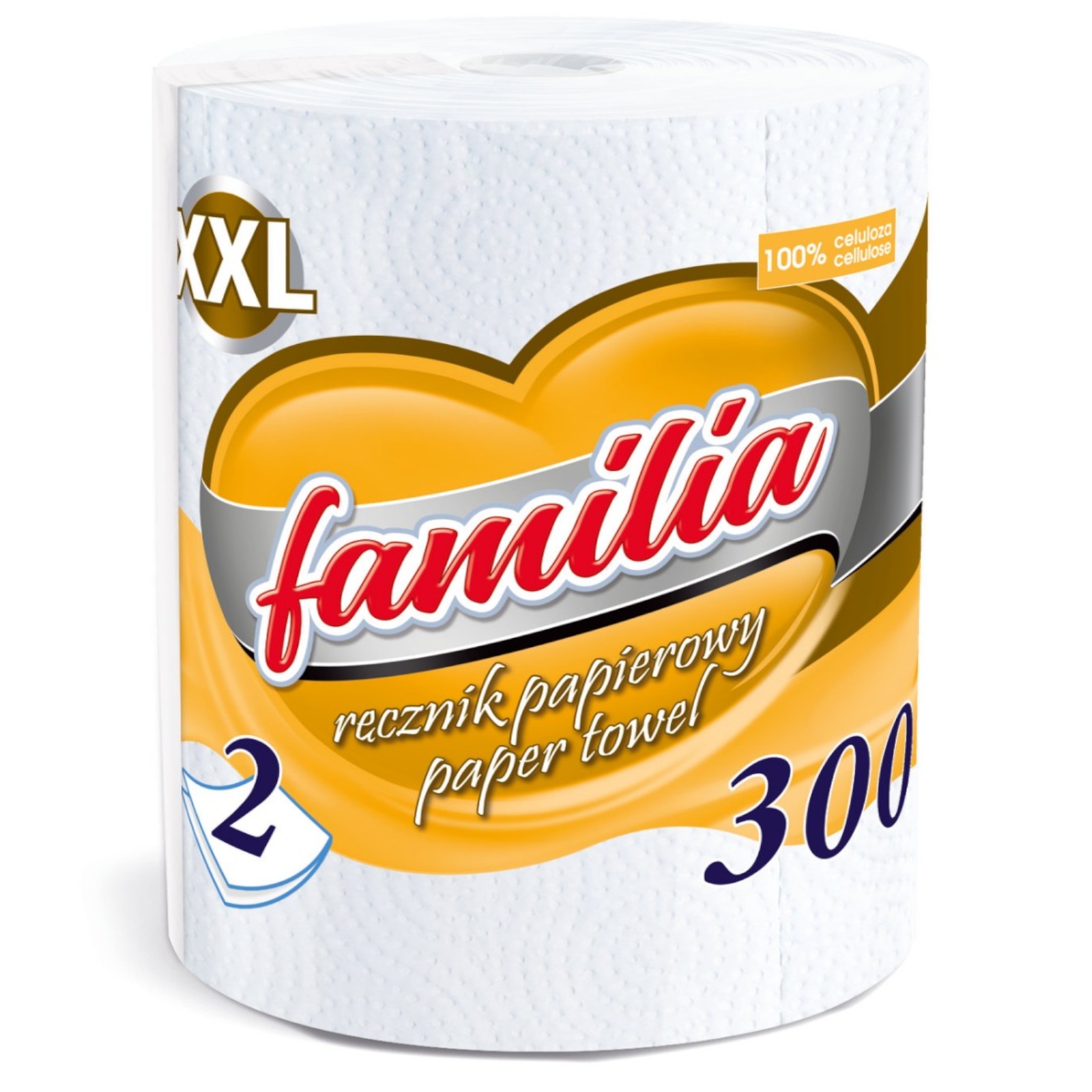 FAMILIA RĘCZNIK PAPIEROWY 2-warstw 300 list MOCNY