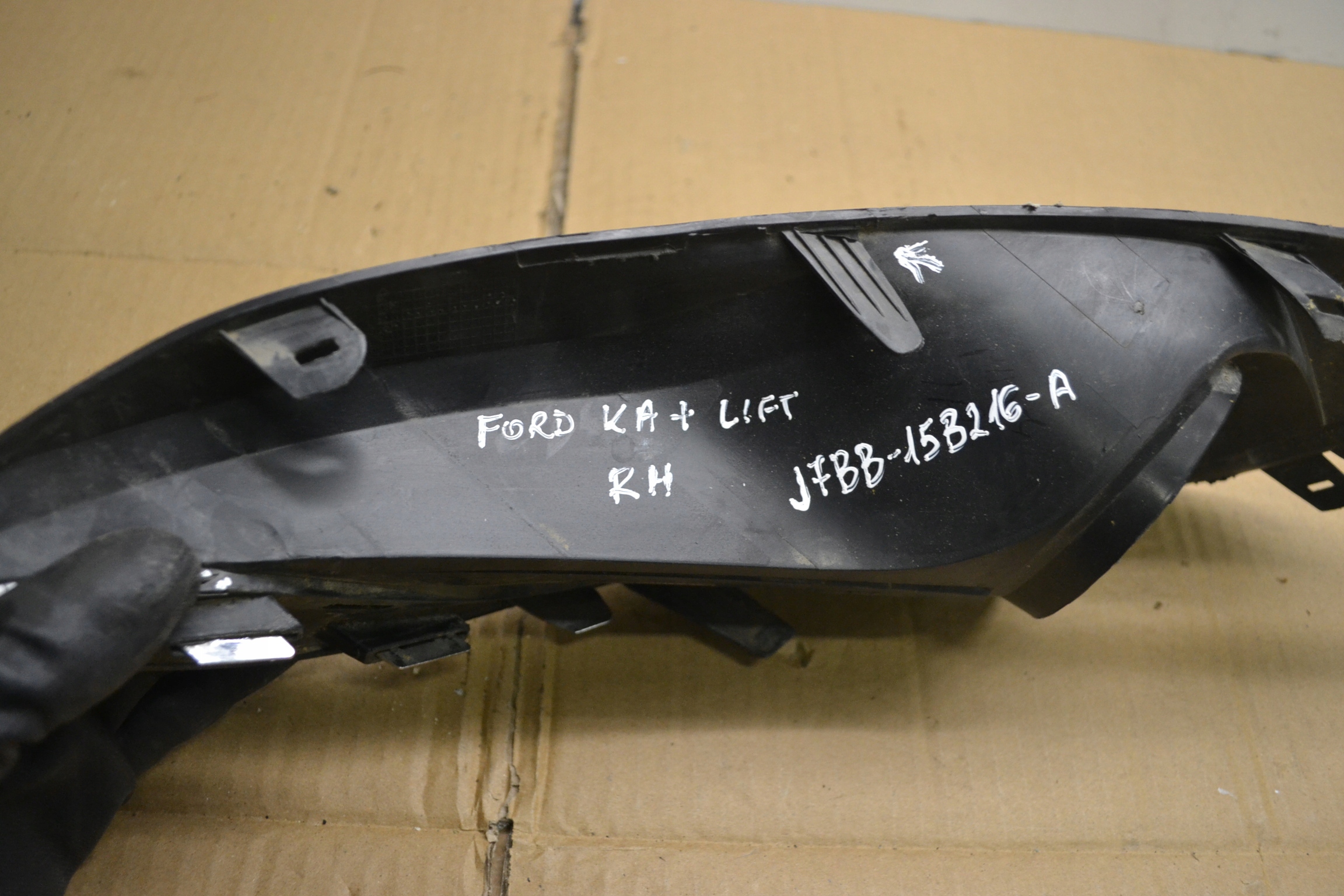 grid fog lights right CHROM FORD KA+ plus LIFT