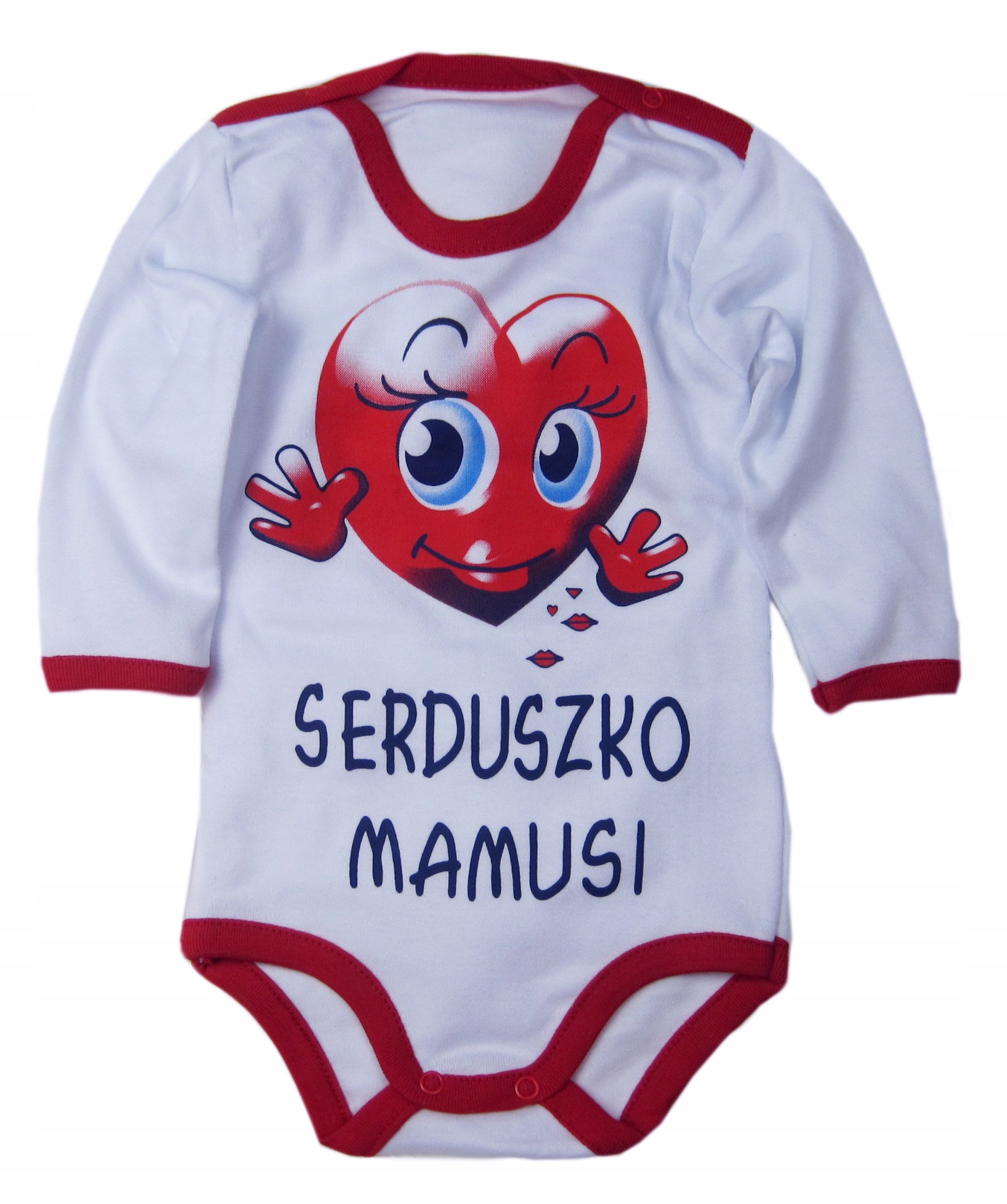 

Frj * Bawełniane Body długi Rękaw Nadruk * 74
