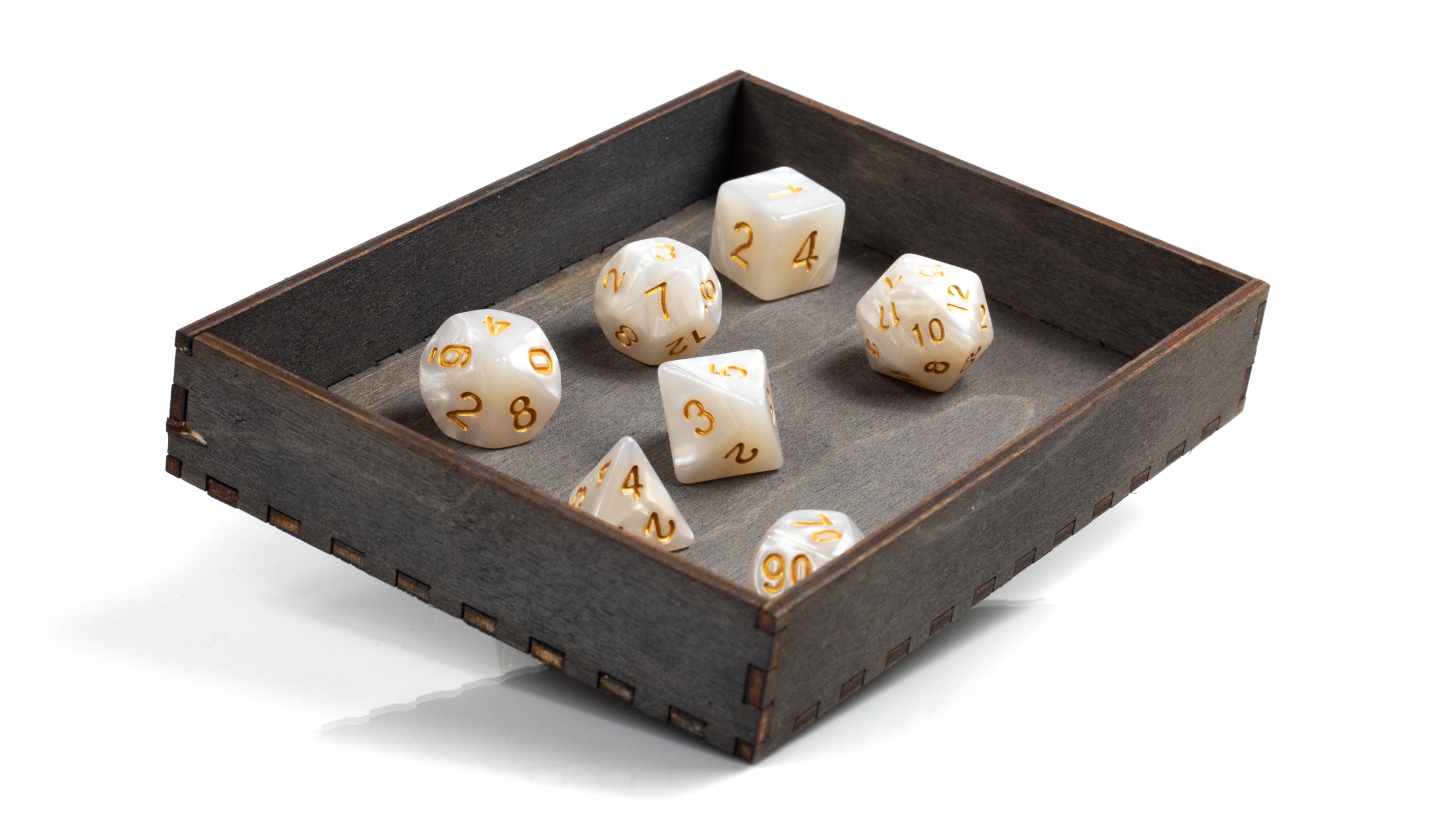 LWIĄTKO Z CINTRY ZESTAW 7 JADEITOWYCH KOŚCI KOSTEK RPG Producent RGFK