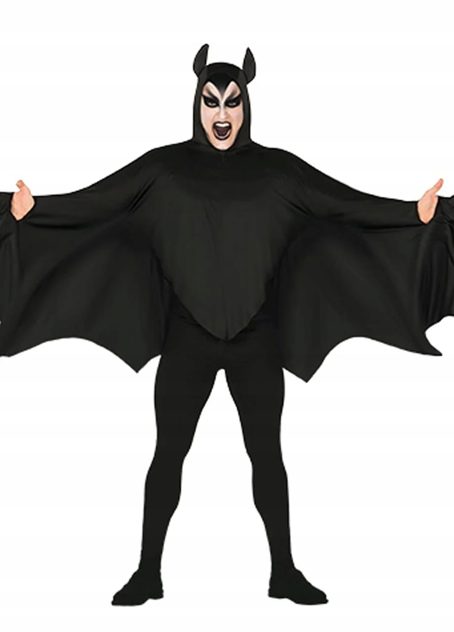 Kostým Netopýr pro dospělé Pánský kostým Halloweenský kostým L