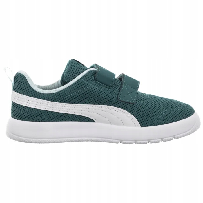 Puma Buty dziecięce Courtflex V3 Mesh zielone 29