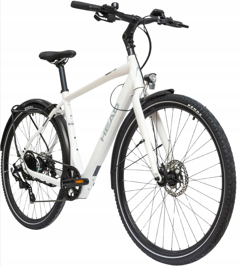 Rower Elektryczny Trekkingowy Head Urban City neo 54cm 28'' biały