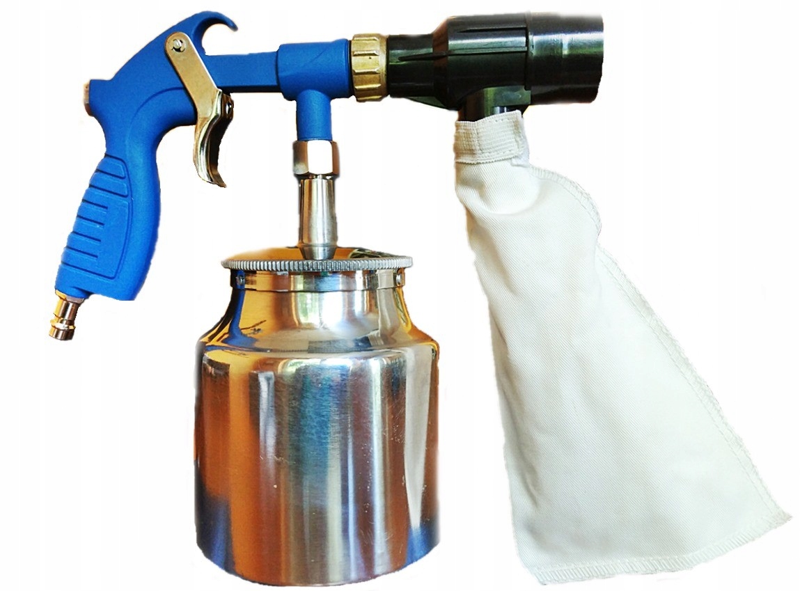 PISTOLET DO PIASKOWANIA ODZYSK SCIERNIWA KORUND 25 Weight with packaging 28 kg