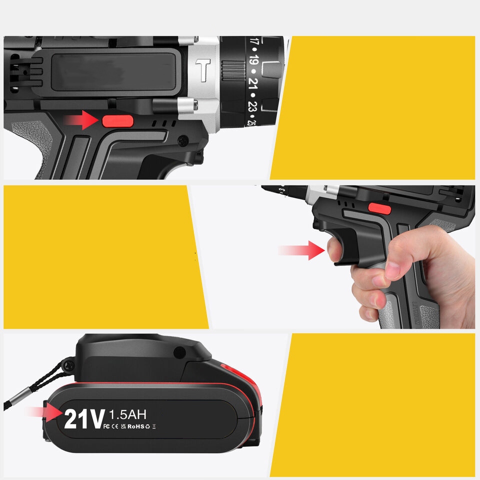 21V WIERTARKO WKRĘTARKA AKUMULATOROWA WALIZKA + 2AKU EAN (GTIN) 0889997471921