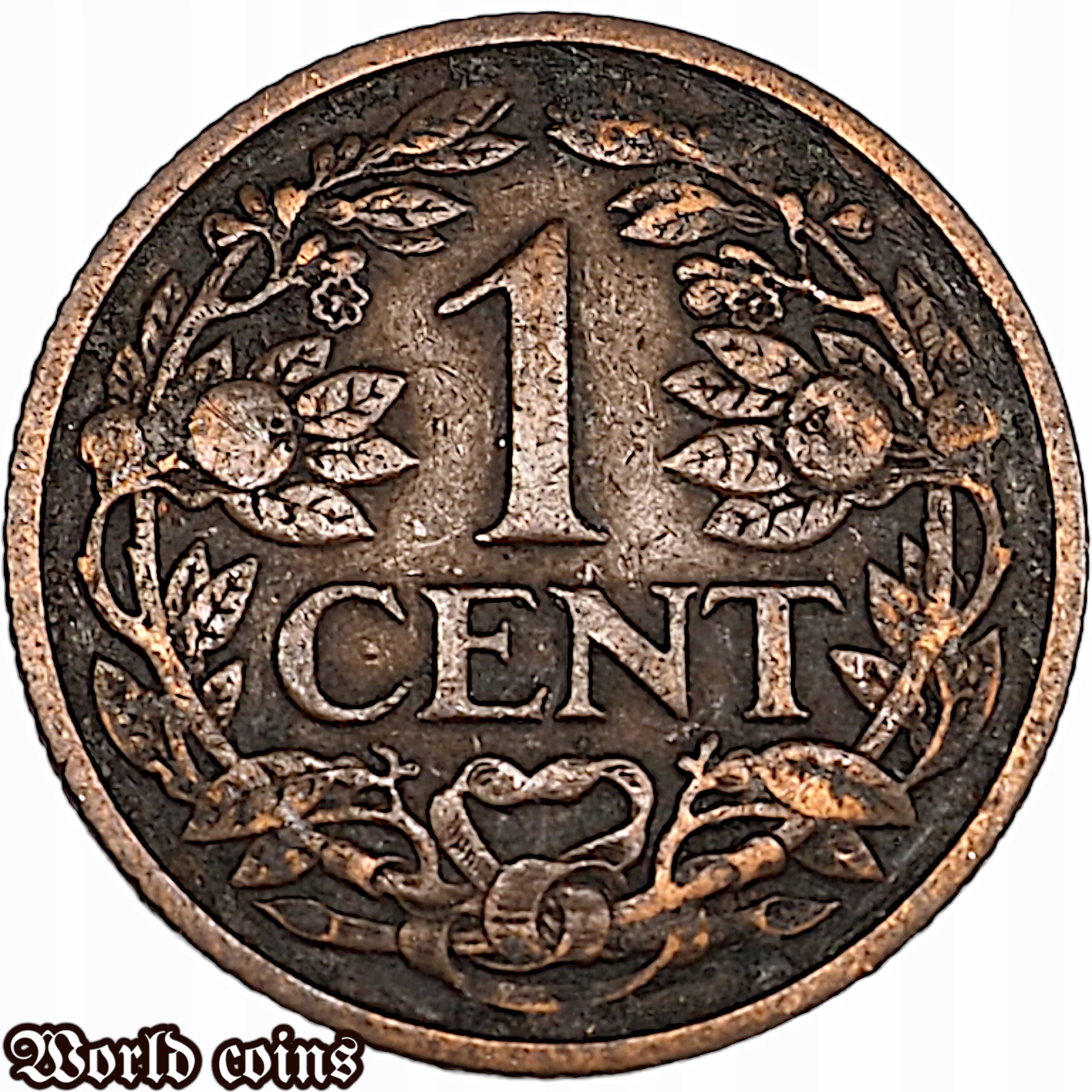 1 CENT 1928 HOLANDIA