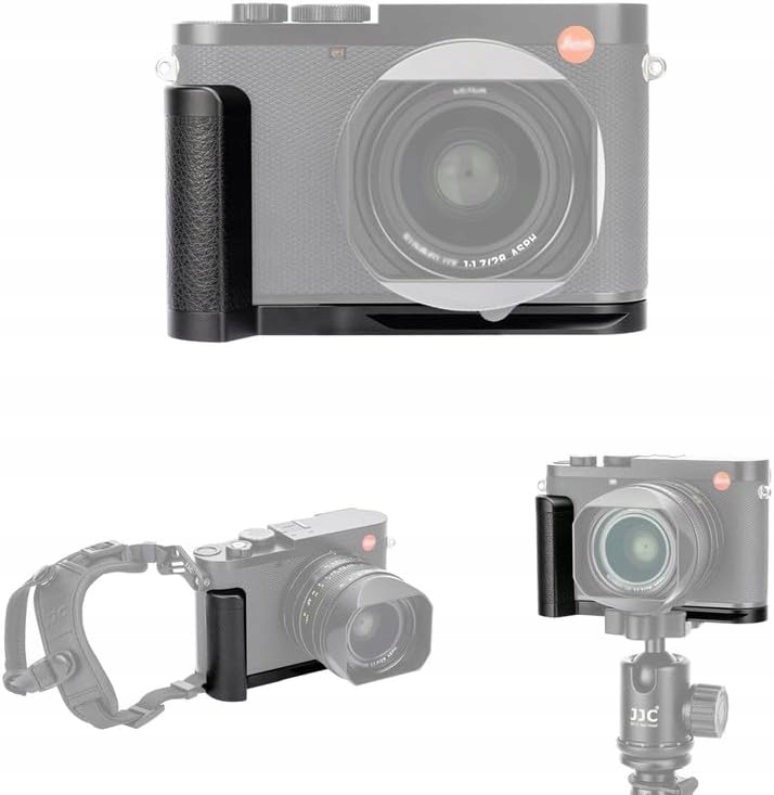Jjc držák fotoaparátu L Leica Q3 kovový Arca Swiss protiskluzový grip