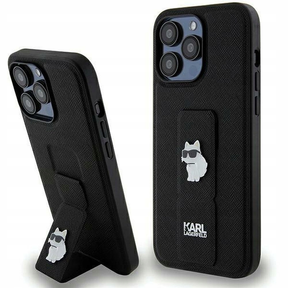 Karl Lagerfeld pouzdro pro Iphone 13 Pro Max KLHCP13XGSACHPK (Gripstand)