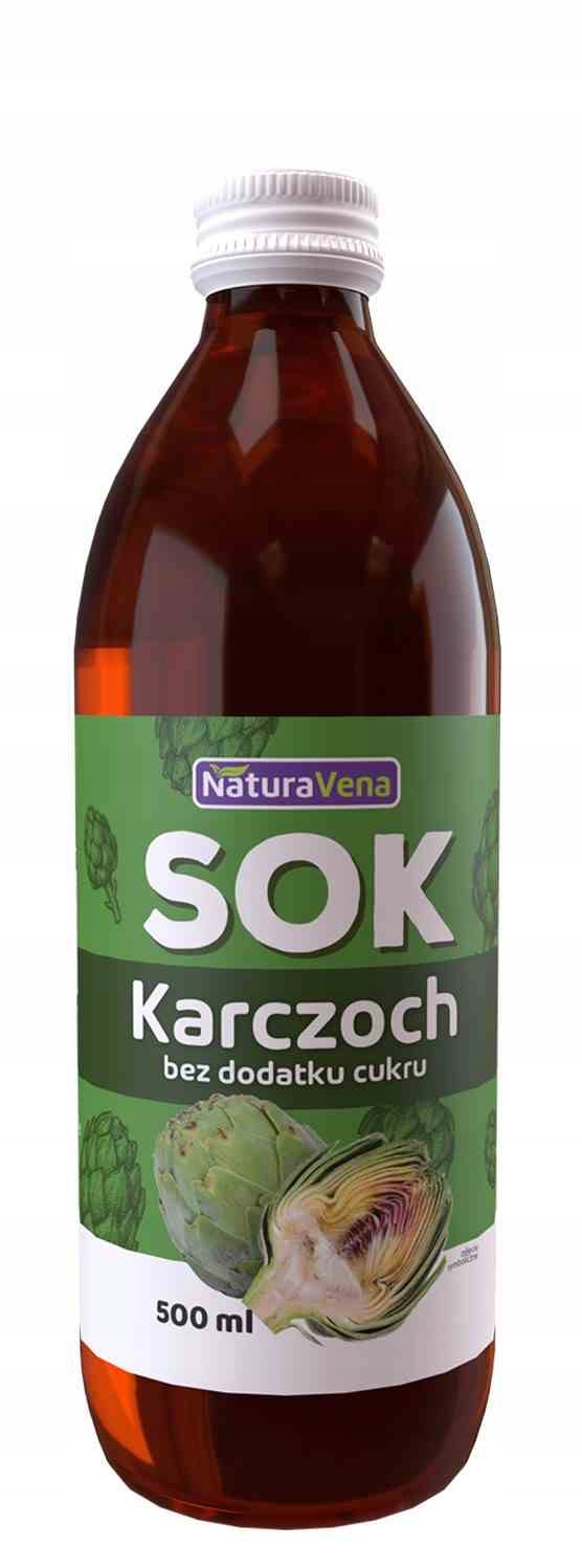 

Sok Z Karczocha 100 % 500 ml Naturavena
