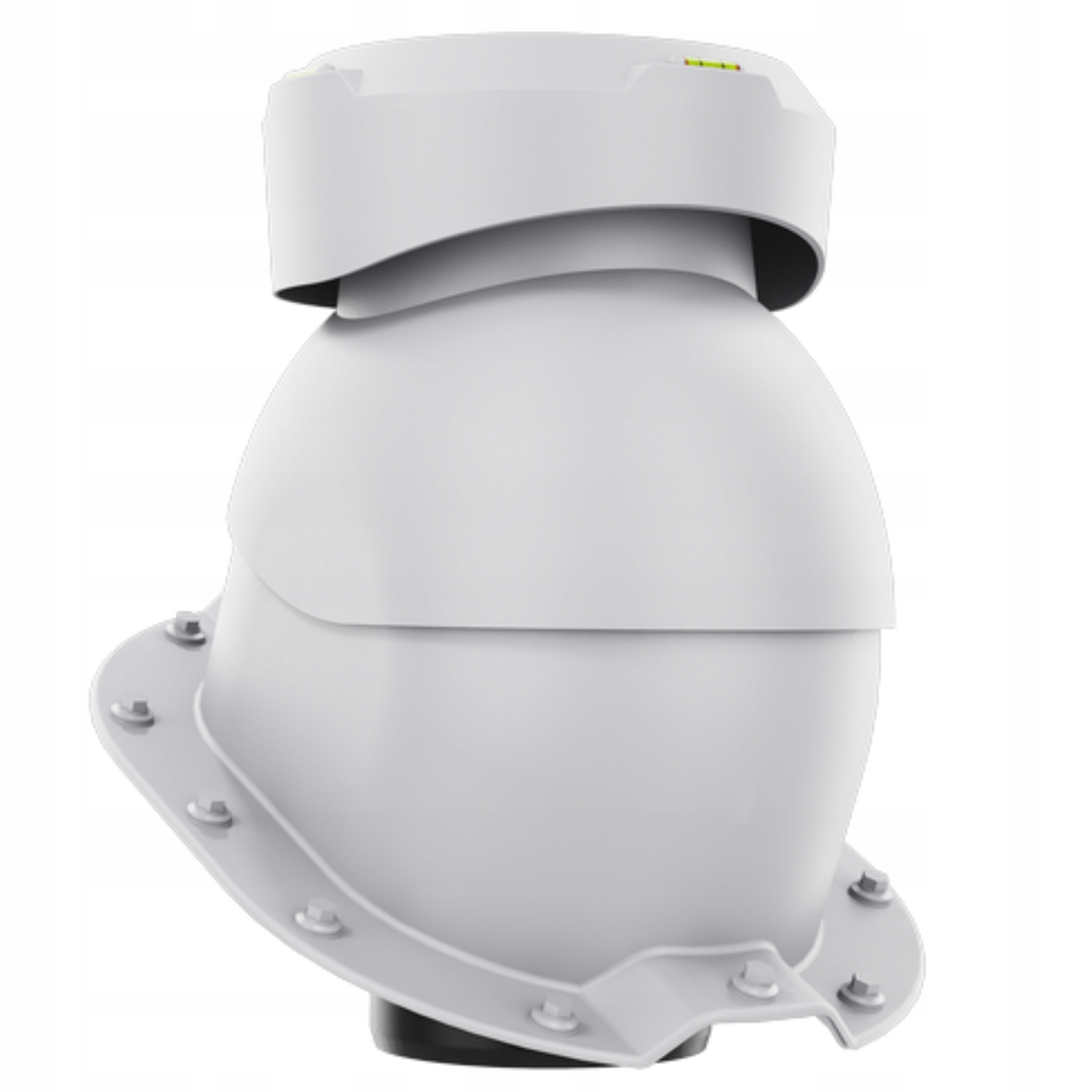 Kanalizační krbový ventilátor fi110 pro Budmat Taira Světle Šedý 7036