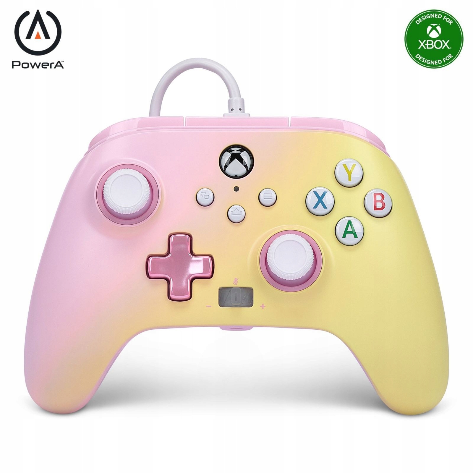 Powera Pad Przewodowy Xbox Series Pink Lemonade