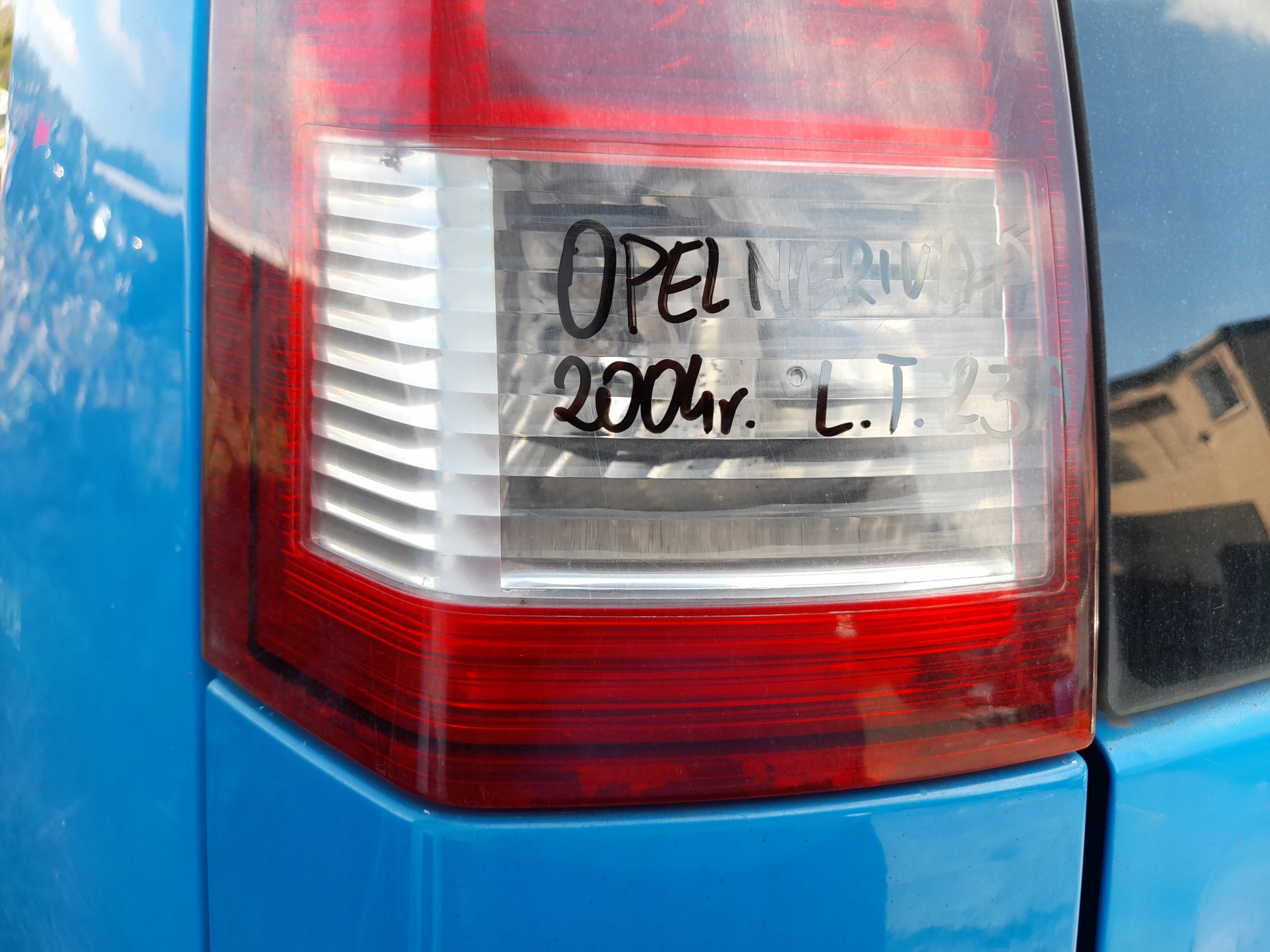 opel Meriva A фонарь левый задний
