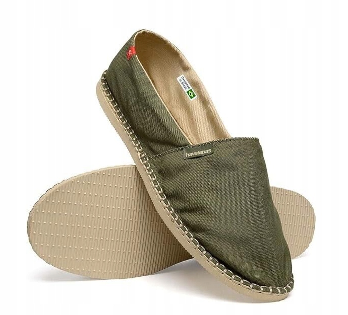 HAVAIANAS ESPADRYLE ZIELONE WSUWANE 42 1ŻLC