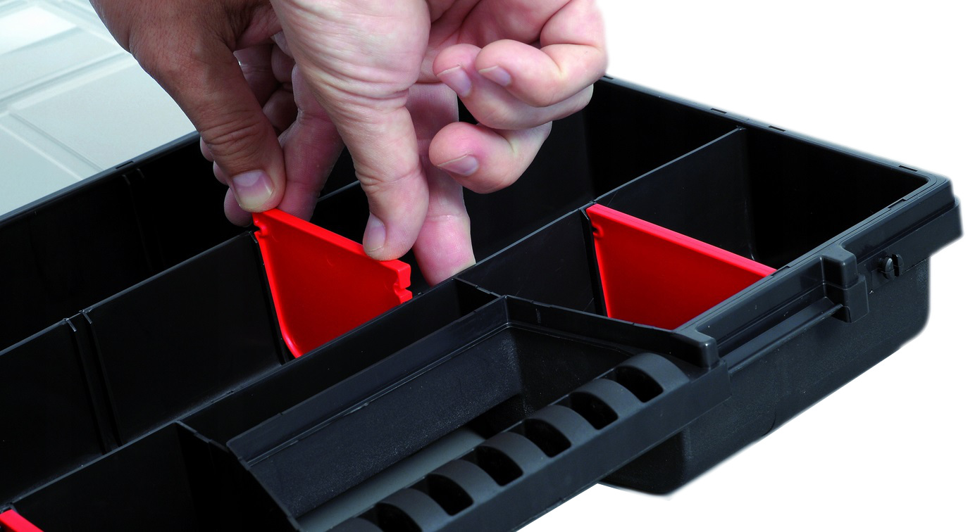 ORGANIZER SORTOWNIK NARZĘDZIOWY - 26 REGULOWANYCH PRZEGRÓDEK - KISTENBERG Kod producenta KNO40305S