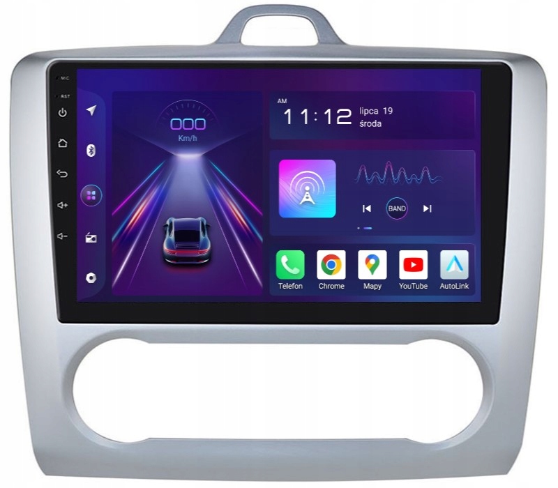 Rádio 2DIN Navigace Android Ford Focus MK2 8/256 Gb Dsp Carplay Lte